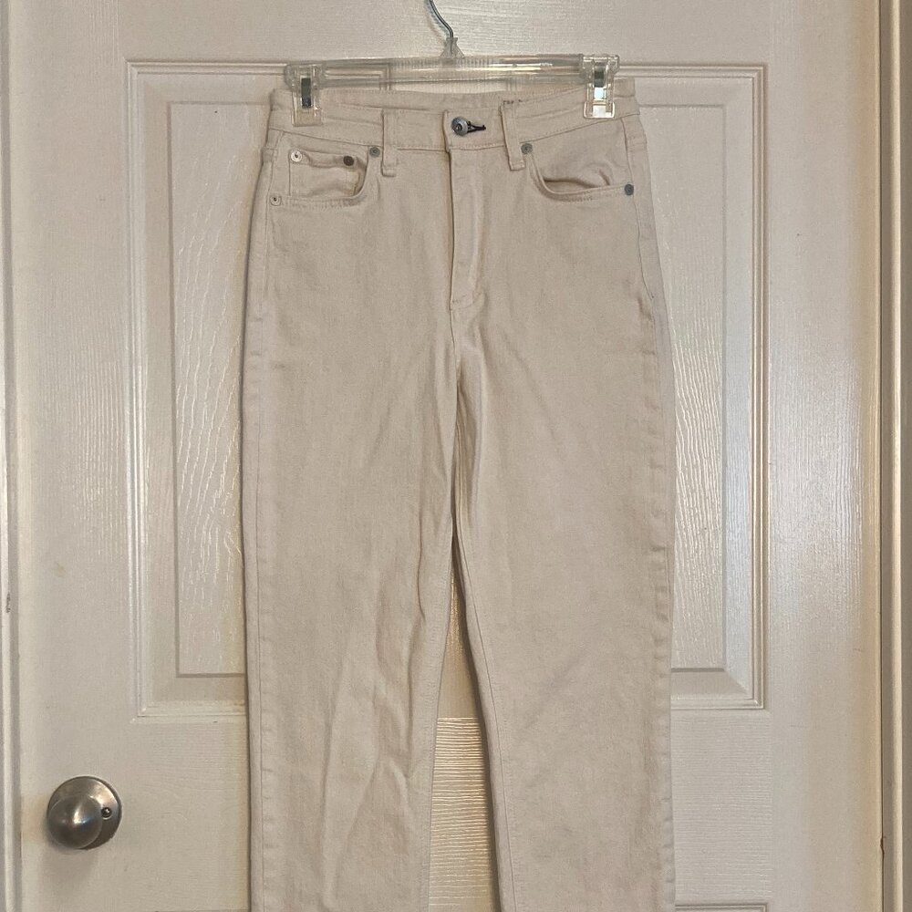 Women's pants by Rag & Bone cream sze 24